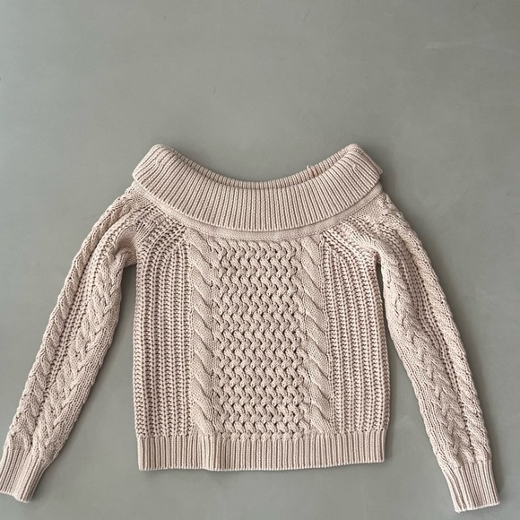 Intermix Adalene Off Shoulder Knit Sweater - Picture 9 of 15